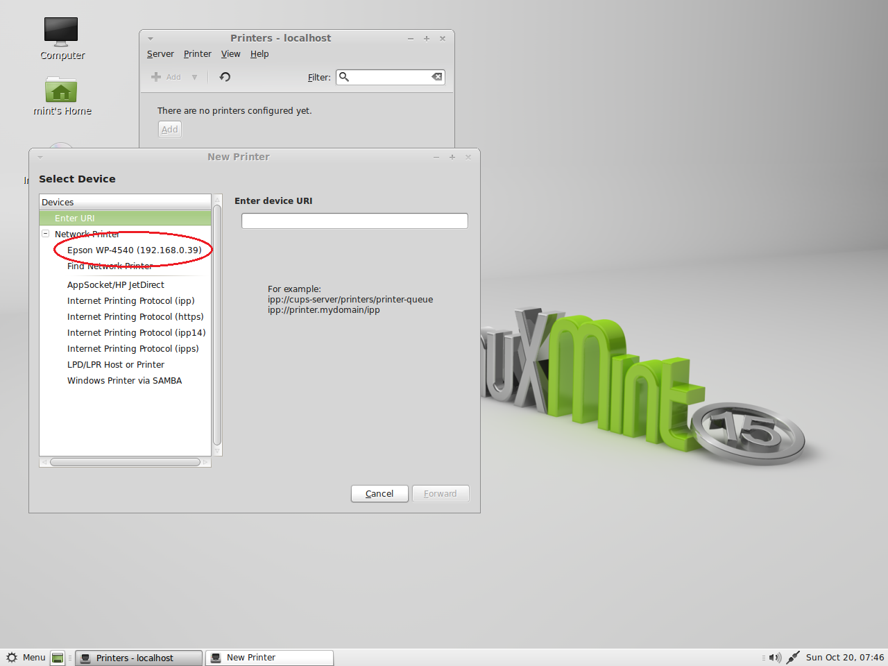 Linux-Mint-15-Adding-Network-Printer.png