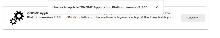 Unable To Update Gnome Application Platform Old Zorin Forum Archive